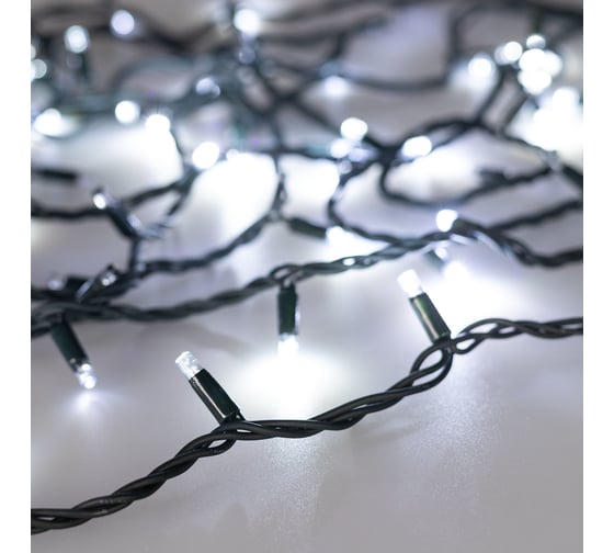 Изображение товара Светодиодная гирлянда Ardecoled ARD-STRING-PRO-1000-GREEN-100LED-PULSE White 031663