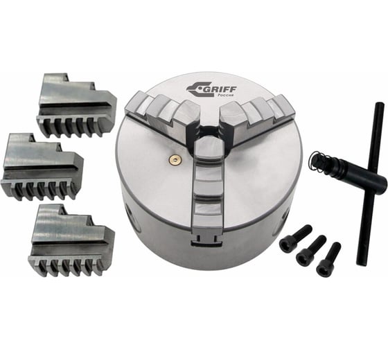 Изображение товара Патрон токарный 3-х кулачковый 7100-0011П К11-315 (315 мм) GRIFF b208073