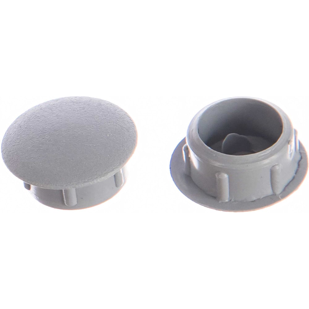 Изображение товара Декоративная заглушка Tech-Krep/Zitar 12 мм светло-серая 30 шт