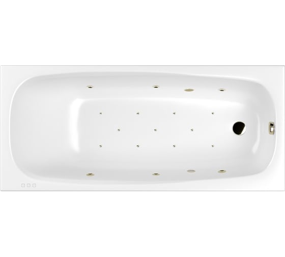 Изображение товара Ванна WHITECROSS Layla 170x75 "RELAX" (бронза) 0102.170075.100.RELAX.BR