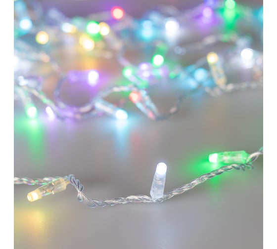 Изображение товара Светодиодная гирлянда Ardecoled ARD-STRING-CLASSIC-10000-CLEAR-100LED-SYNC RGB 031119