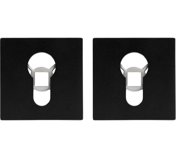 Изображение товара Декоративная накладка под цилиндр ABRISS et 2101 mbp чёрный матовый 30043