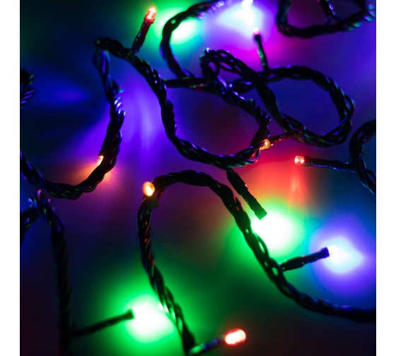 Изображение товара Светодиодная гирлянда Ardecoled ARD-STRING-HOME-5000-GREEN-50LED-LIVE RGB 025778