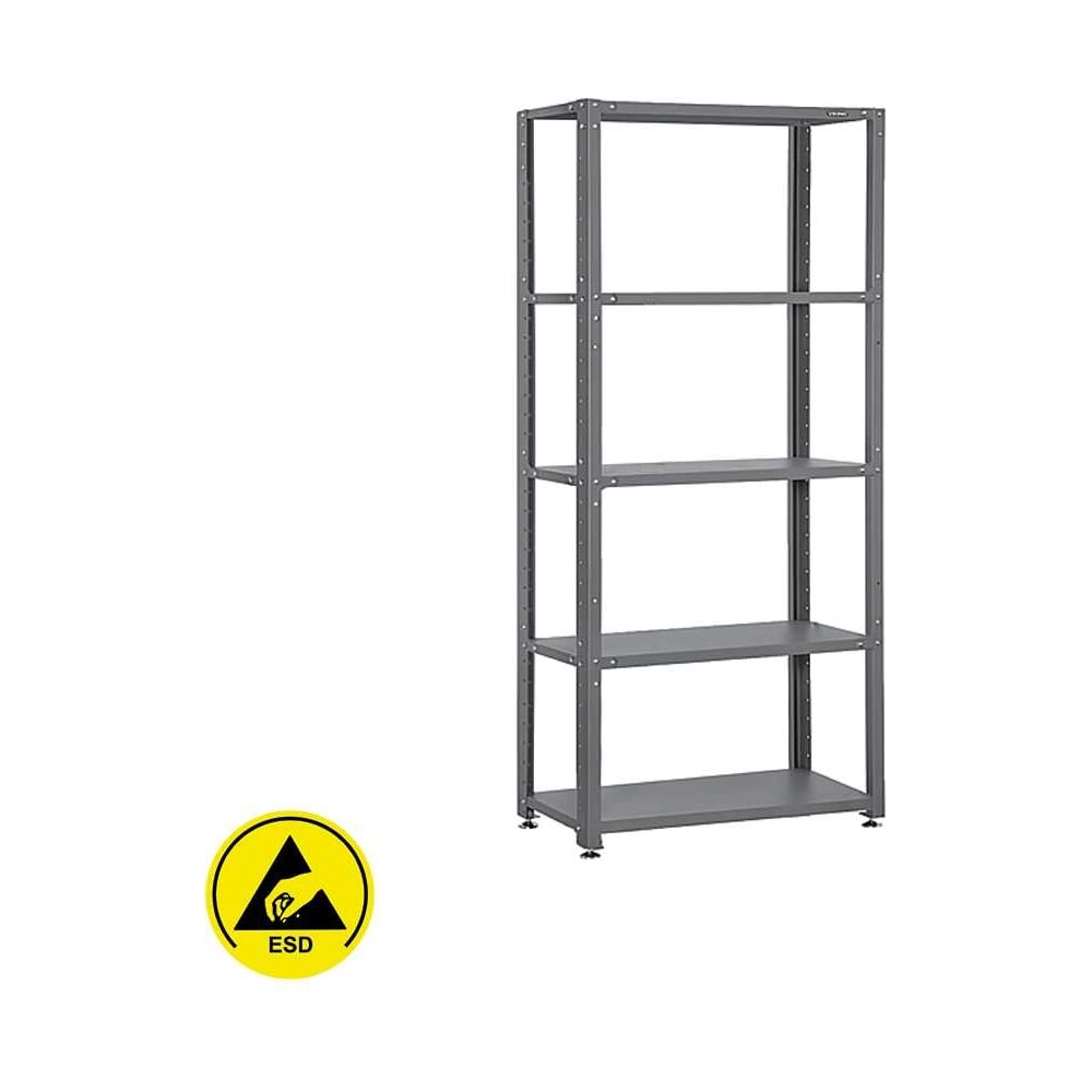 Изображение товара Универсальный стеллаж Viking СТУ-05 ESD RAL7035 профессиональный стальной для склада