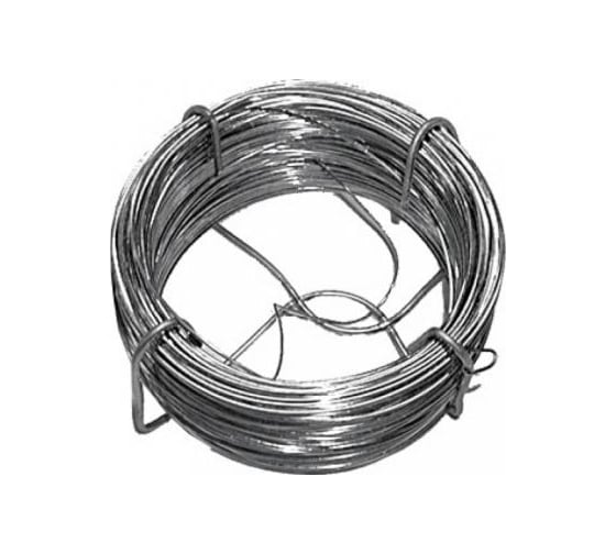 Изображение товара Вязальная проволока MOS РОС 1.2 мм x 200 м, оцинкованная М68518