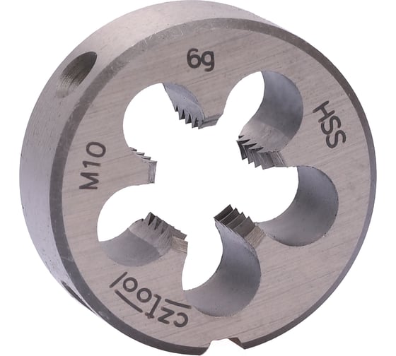 Изображение товара Плашка Bucovice Tools М10 шаг 1.5 мм HSS 6g 25x9мм 260100