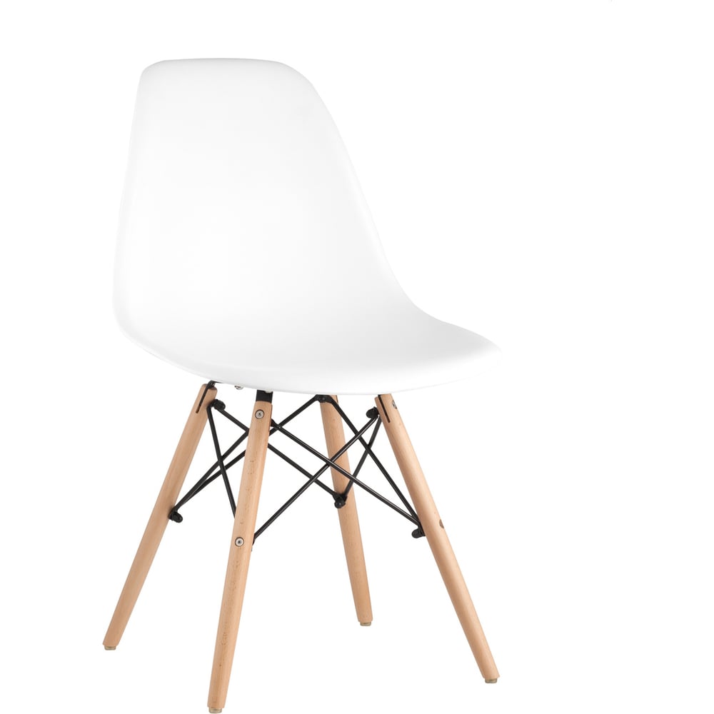 Изображение товара Комплект стульев Груп eames белый 4 шт современная мебель для интерьера