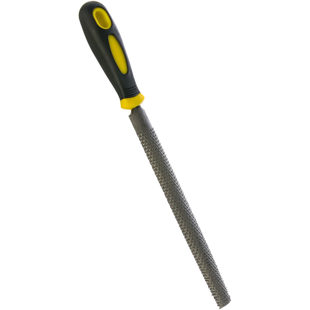 Купить Полукруглый рашпиль с прорезиненной ручкой, 200 мм fit it 42757