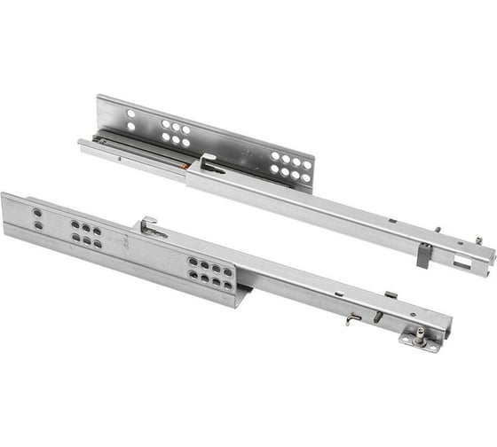 Изображение товара Направляющие неполного выдвижения GTV MODERN SLIDE L-450 с доводчиком PB-G10HX450-H