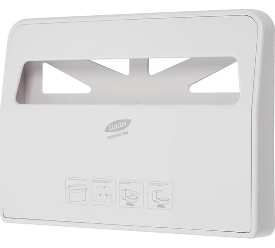 Изображение товара Диспенсер для покрытий на унитаз Luscan Professional prof etalon белый vx781, 1569732