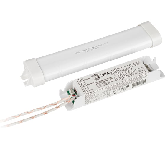 Изображение товара Универсальный блок аварийного питания для светильников ЭРА LEDLPE0241240 БАП, до 24Вт, 1час, IP20 Б0055717