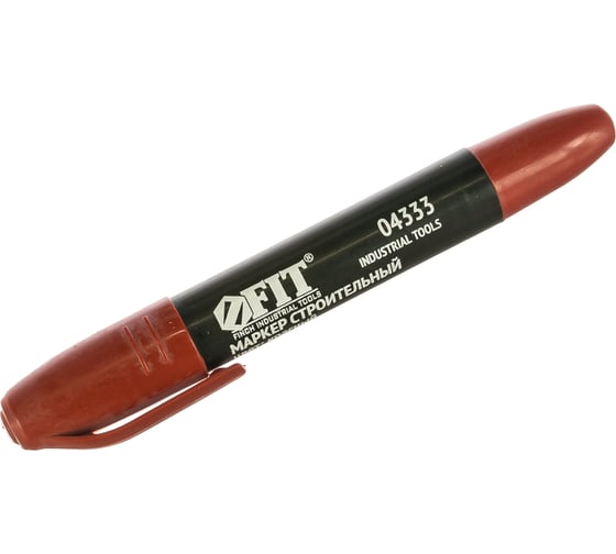 Изображение товара Строительный красный маркер FIT IT 4333