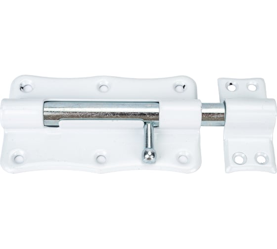 Изображение товара Накладная задвижка Tech-Krep/Zitar 2/100 белая -пакет 138883