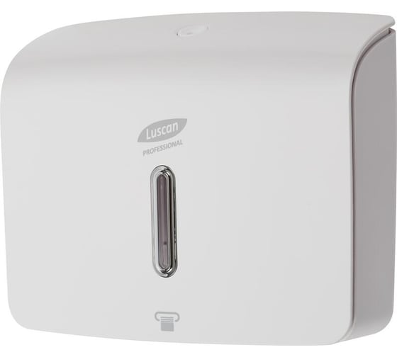 Изображение товара Диспенсер для листовых полотенец Luscan Professional prof etalon z-сложение, белый 151060, 1569733