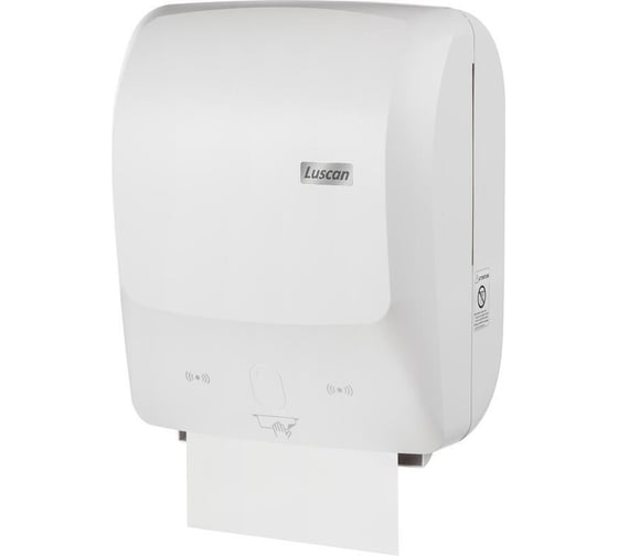 Изображение товара Диспенсер для рулонных полотенец Luscan Professional prof etalon сенсорный, белый 151064, 1569737