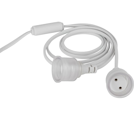 Изображение товара Патрон ЭРА FITOHolder G13 IP65 mах Т8 для ламп FITO до 1200 мм 2хG13 с выключателем, вилкой 1.5 м Б0057745