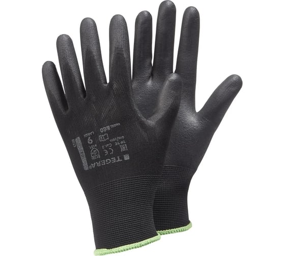 Изображение товара Перчатки TEGERA 860 для точных работ из нейлона, покрытие полиуретан, р. 8 860-8