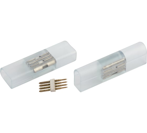 Изображение товара Коннектор ЭРА LS connector 220neon RGB (Упак. 2 шт) Б0046389