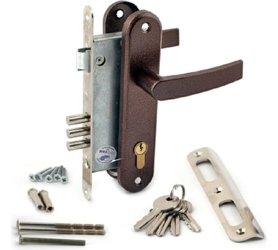 Изображение товара Врезной замок ПРОСАМ 78104-ЗВ4-3 медь 2247