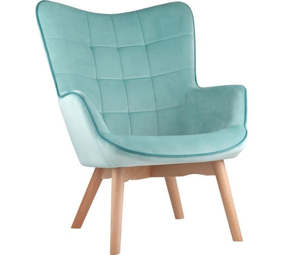 Изображение товара Кресло Стул Груп манго велюр, мятное MANCO HLR-59