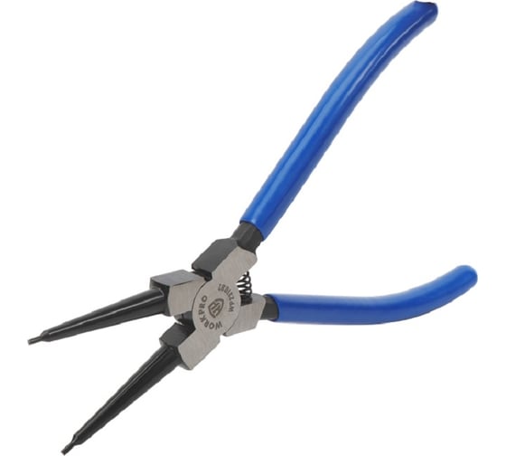 Изображение товара Cъемник стопорных колец WORKPRO прямые внутренние CR-V 180 мм, 7 дюймов WP231082