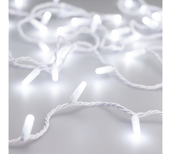 Изображение товара Светодиодная гирлянда Ardecoled ARD-STRING-CLASSIC-1000-WHITE-100LED-MILK-PULSE White Ardecole 031648
