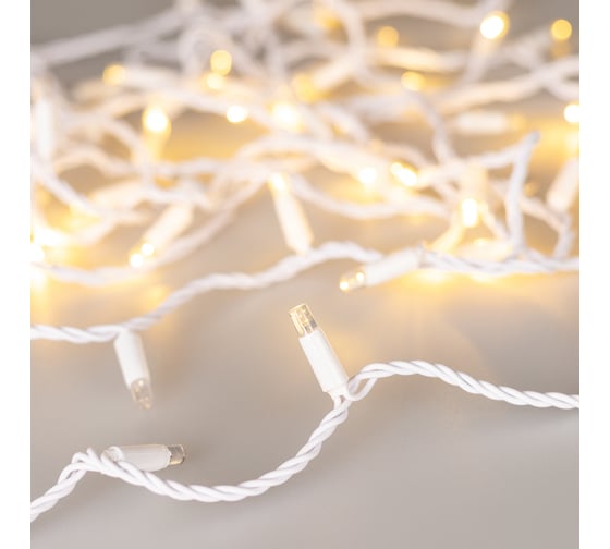 Изображение товара Светодиодная гирлянда Ardecoled ARD-STRING-CLASSIC-10000-WHITE-100LED-PULSE Warm 031645