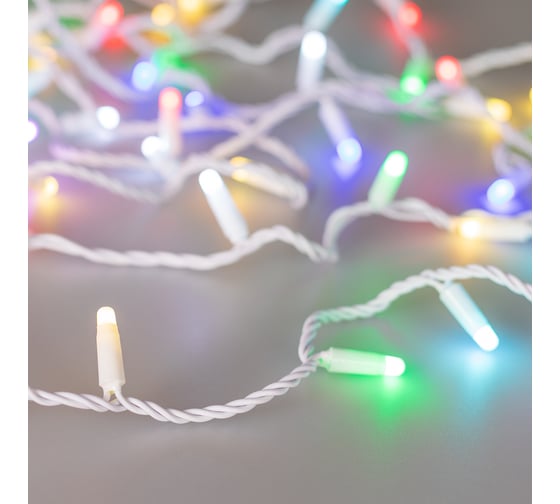 Изображение товара Светодиодная гирлянда Ardecoled ARD-STRING-CLASSIC-20000-WHITE-200LED-MILK-SYNC RGB, 028206