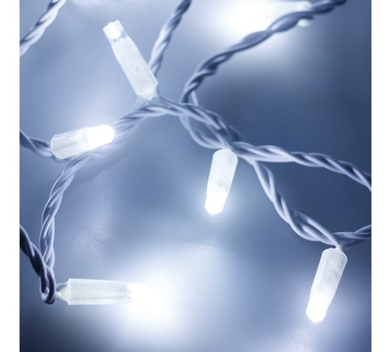 Изображение товара Светодиодная гирлянда Ardecoled ARD-STRING-PRO-10000-WHITE-100LED-FLASH WHITE 025842