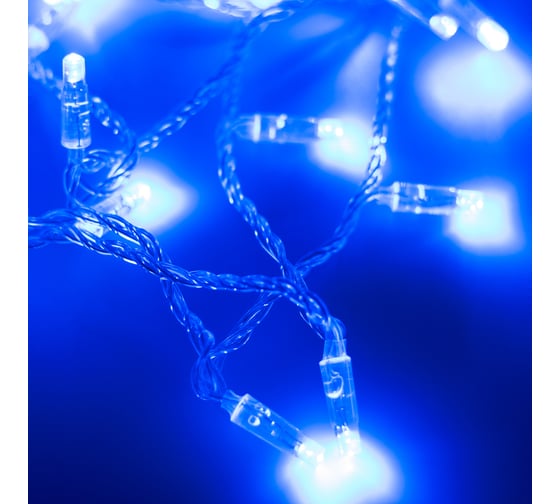 Изображение товара Светодиодная гирлянда Ardecoled ARD-STRING-CLASSIC-10000-CLEAR-100LED-FLASH BLUE 025788