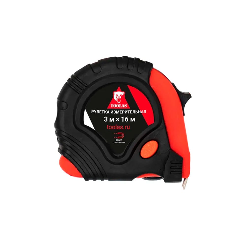 Изображение товара Рулетка TOOLAS МАГНИТ 3 м, 16 мм