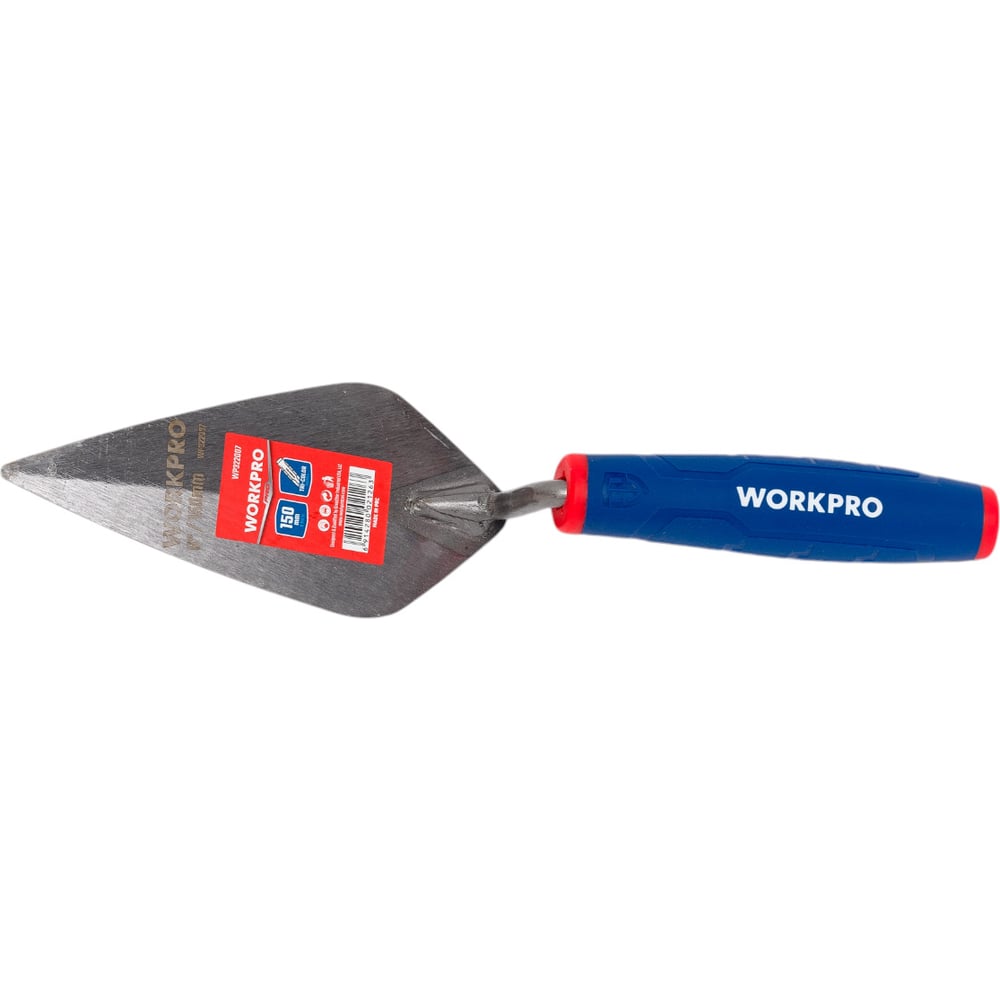 Изображение товара Кельма для кирпичной кладки WORKPRO 150 мм WP322007 Изображение товара Кельма для кирпичной кладки WORKPRO 150 мм WP322007