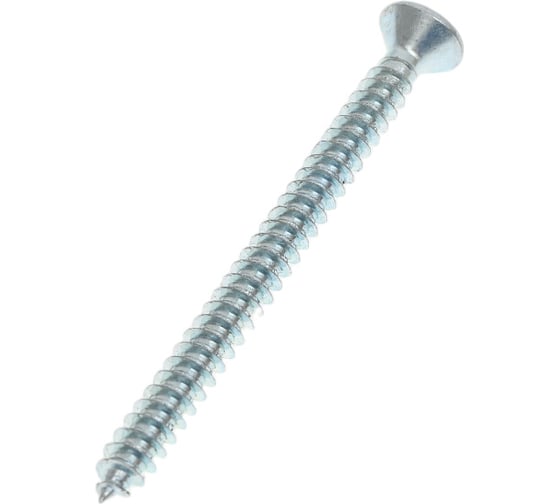 Изображение товара Саморез с потайной головкой ZAMETAL 4,2x50 мм, крест шлиц, DIN 7982, цинк, 250 шт. ZA100756