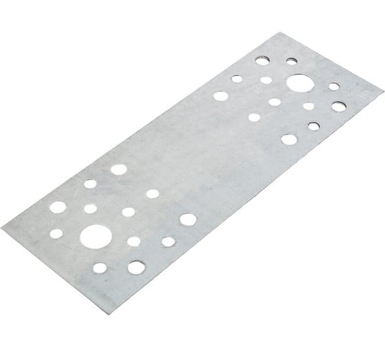 Изображение товара Крепежная пластина Tech-Krep оцинкованная 180х65х2,0 мм - накл. 124442