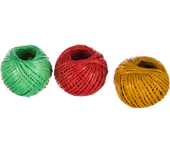 Изображение товара Набор шпагатов Tech-Krep ПП 1000 Текс Светофор (3 шт. по 30 м) 140340