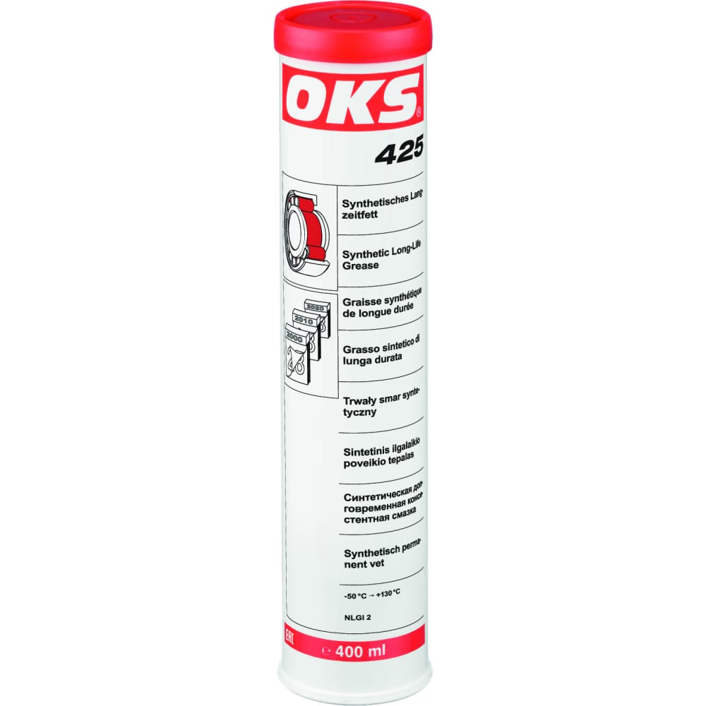 Синтетическая долговременная консистентная смазка OKS смазка для суппортов abro синтетическая 4 г bg 004 r