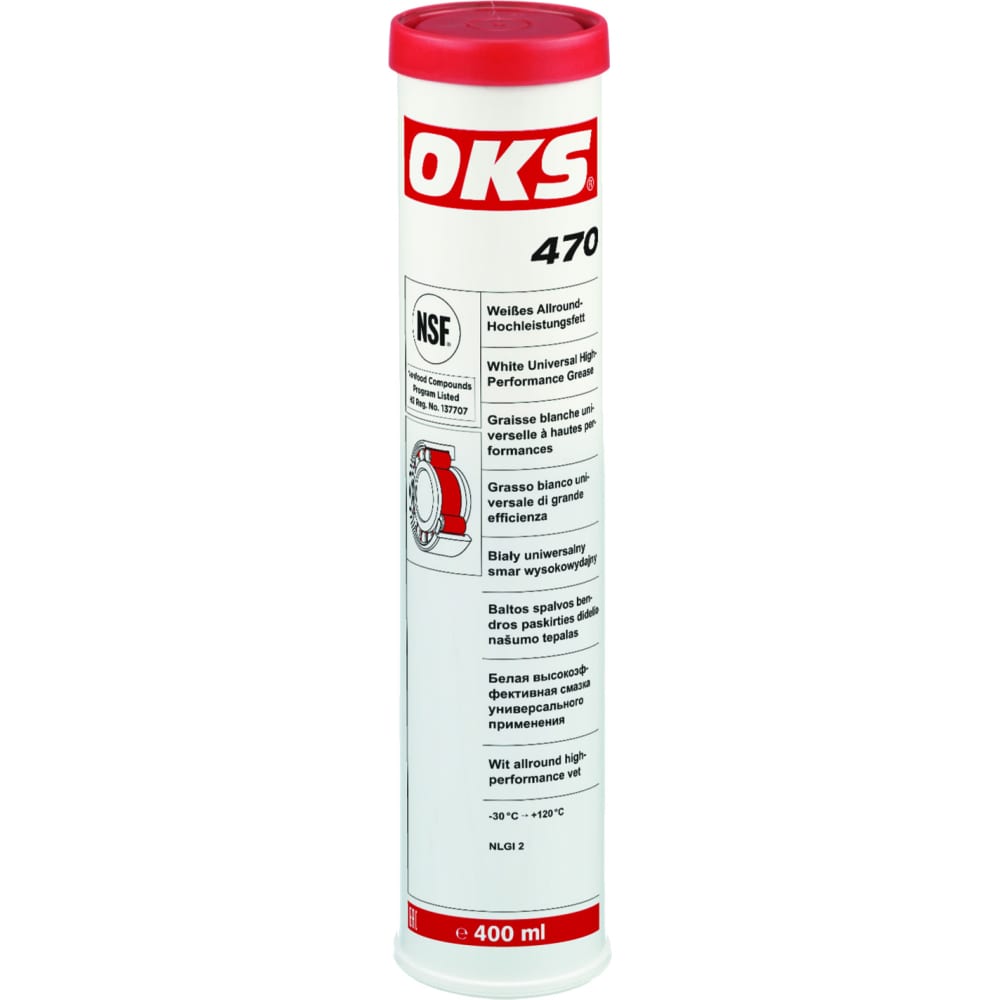Белая универсальная смазка OKS грязеотталкивающая белая смазка liquimoly wartungs spray weiss 0 25 л 3953