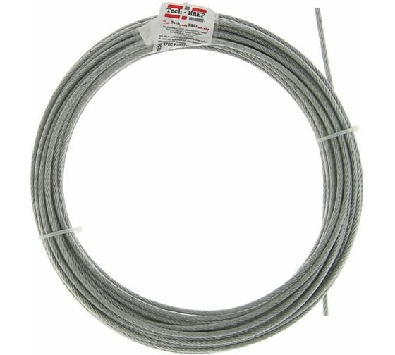 Изображение товара Трос в оплётке PVC 3/4, 20 м Tech-Krep 127856