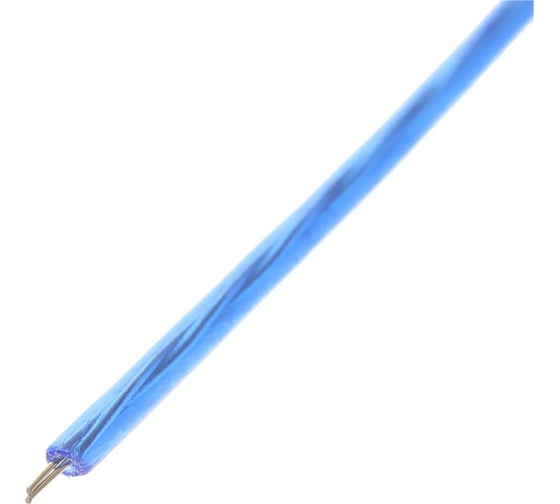 Изображение товара Металлополимерный цветной трос 2мм 10м синий Tech-Krep 136582