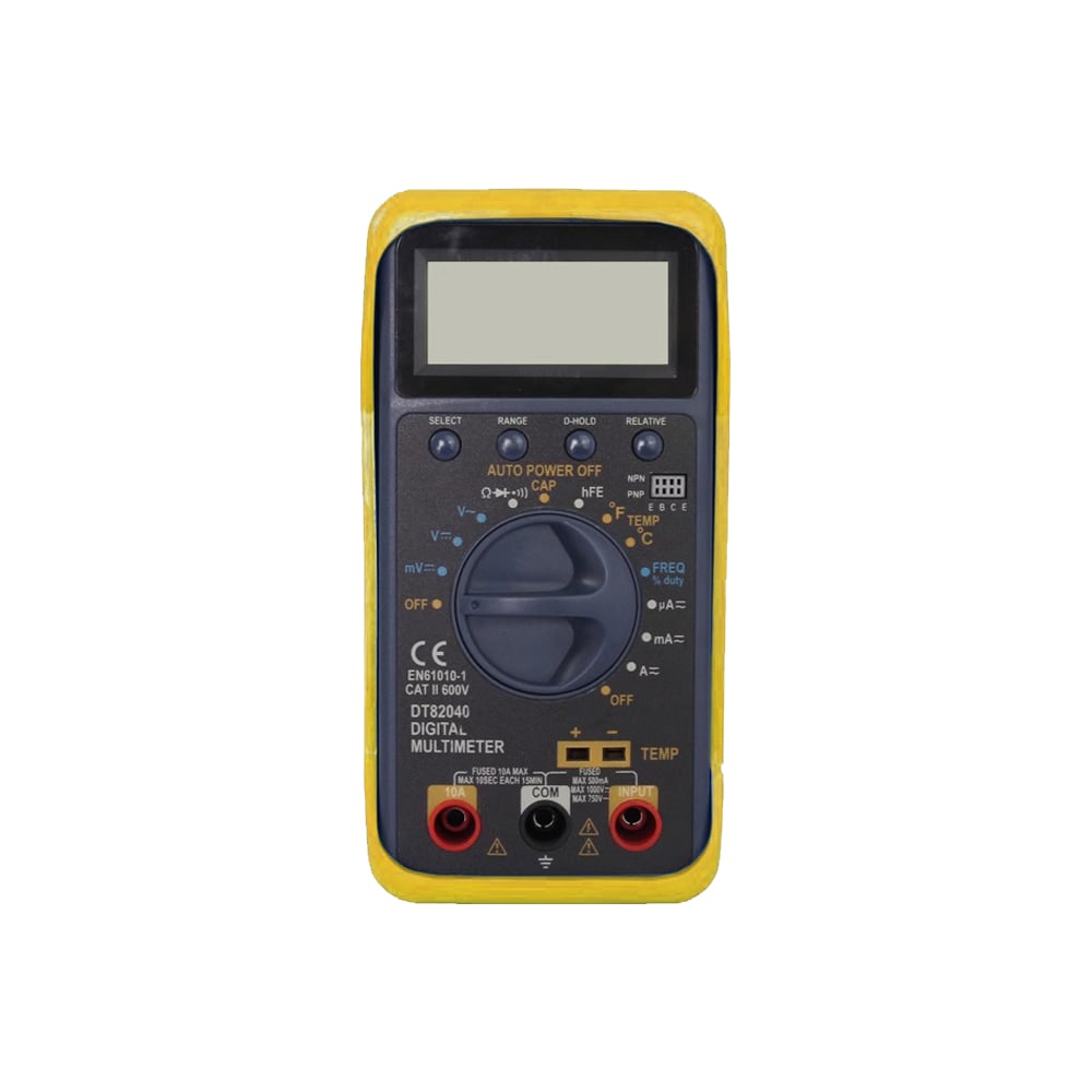 Изображение товара Цифровой мультиметр WHDZ DT82040 для измерения напряжения, тока и сопротивления