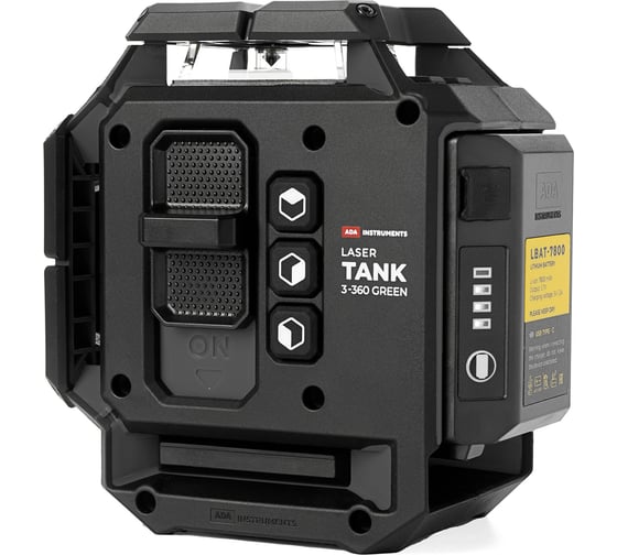 Изображение товара Профессиональный лазерный уровень ADA LaserTANK 3-360 GREEN basic edition А00633