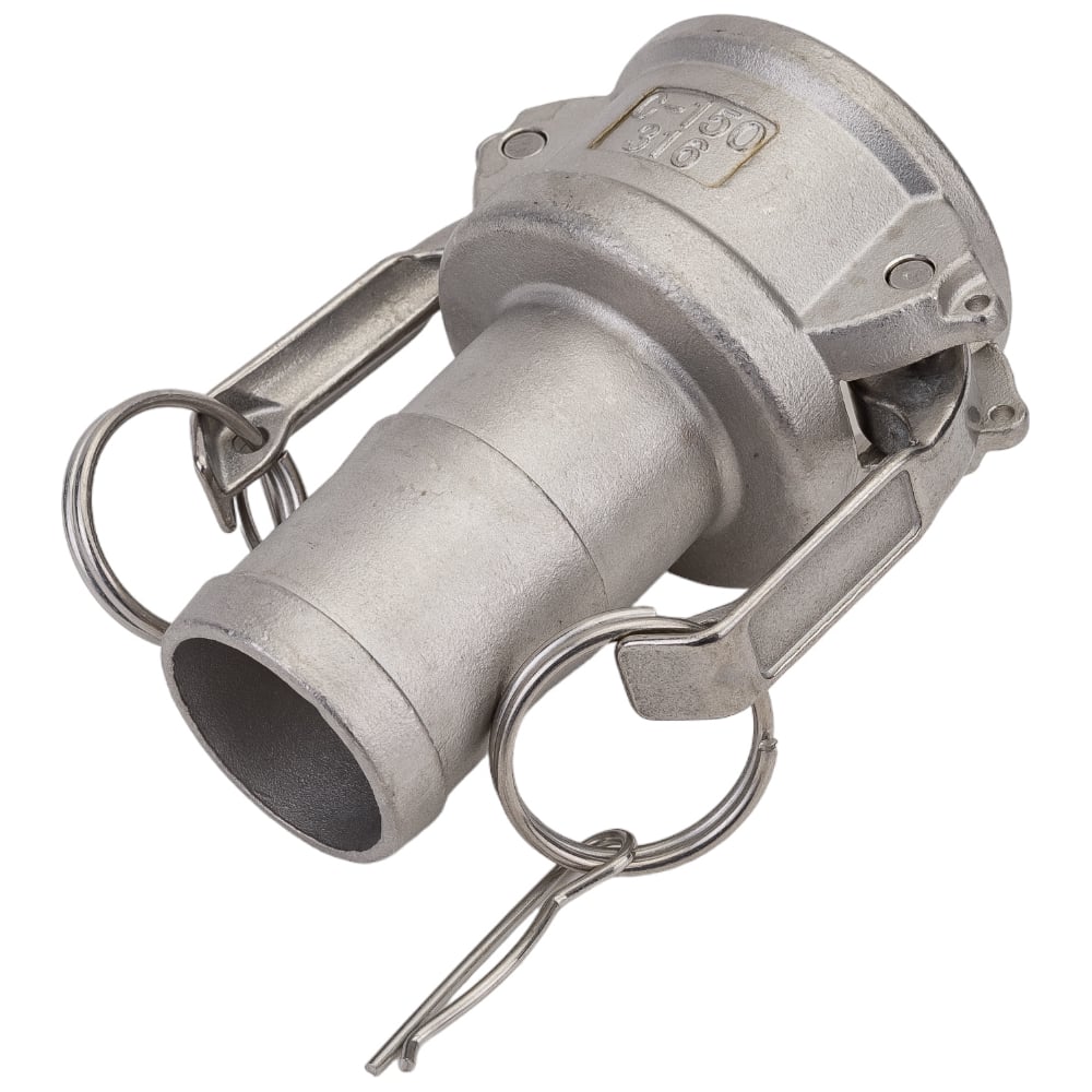 Изображение товара Нержавеющий камлок TITAN LOCK тип C 1 1/2 дюйма для труб из нержавеющей стали