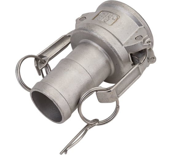 Изображение товара Нержавеющий камлок TITAN LOCK тип C, розетка с хвостовиком 1 1/2", AISI316 TL150CSS316