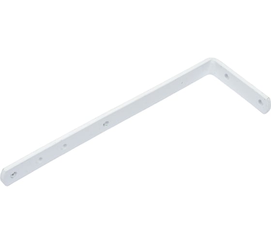 Изображение товара Бытовой белый кронштейн Tech-Krep 80*240*20*4.0 мм - накл. 127938