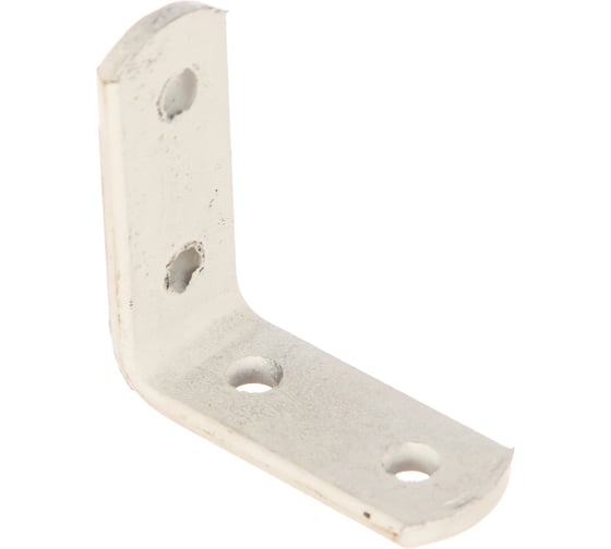 Изображение товара Бытовой белый кронштейн Tech-Krep 50*50*20*4.0 мм - накл. 127940