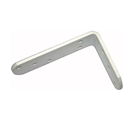 Изображение товара Бытовой белый кронштейн Tech-Krep 60*100*20*4.0 мм - накл. 127941