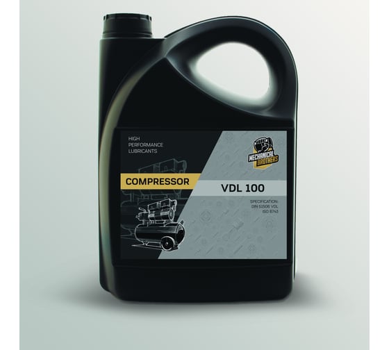 Изображение товара Масло компрессорное MB Compressor VDL 100 5 л MECHANICAL BROTHERS 4673725540739