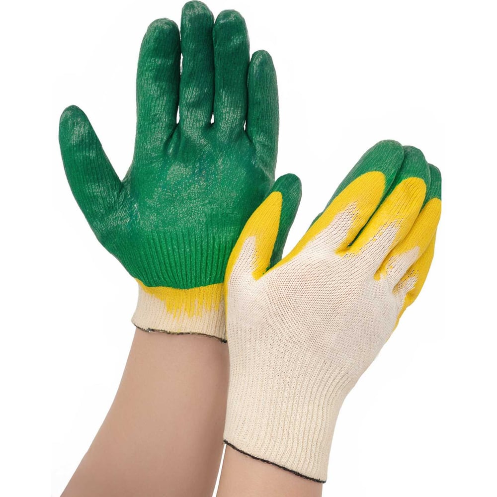 Изображение товара Перчатки Gigant люкс с двойным латексным обливом 9 размер GGL-17