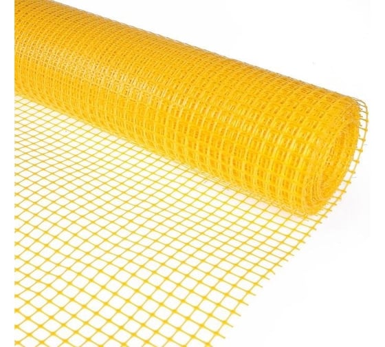 Изображение товара Фасадная пластиковая сетка Протэкт СФ-15/1/20 1х20 м, желтый СФ-15/1/20 ж