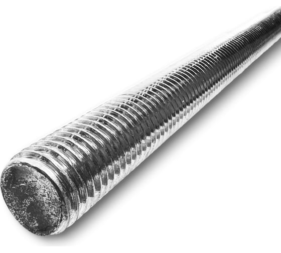 Изображение товара Нержавеющая шпилька KREPFIELD М16, метровая, резьбовая, DIN 975, A2, 10 шт. в упаковке 975ШПИЛЬКАМ16А2-10